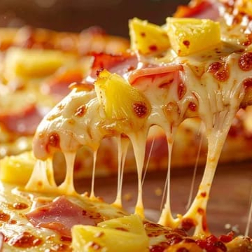 Pizza Hawaiana (Jamón & Piña)