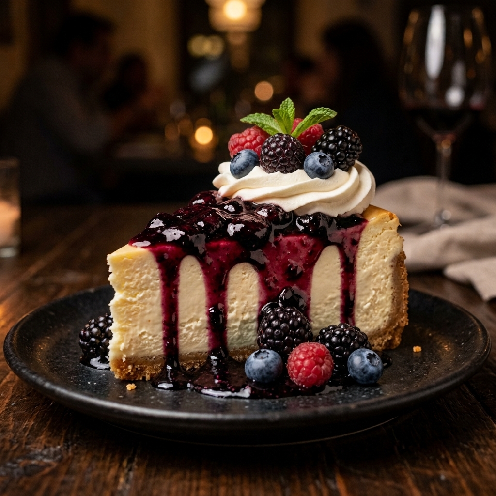 Cheesecake de Frutos del Bosque