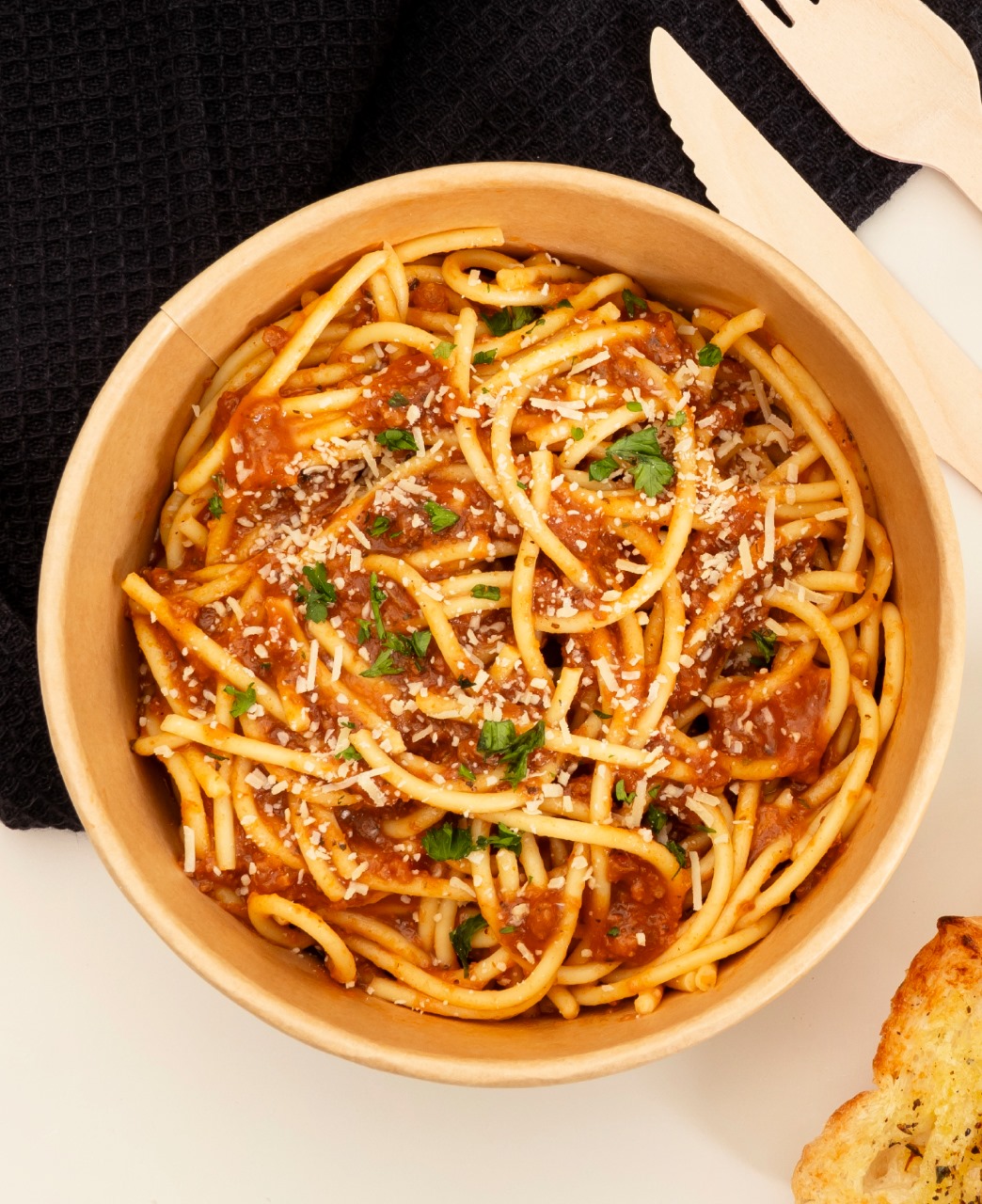 Spaguetti salsa de carne