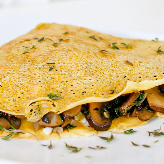 Crepa Champiñones