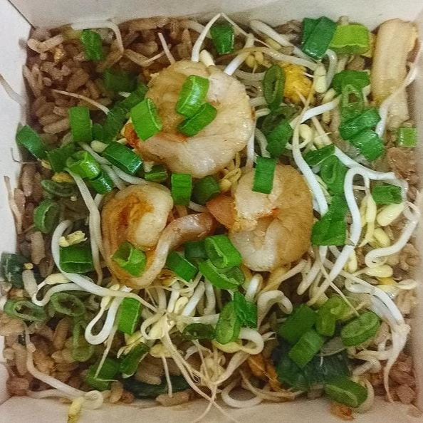 Arroz al wok frutos del mar (500grs)