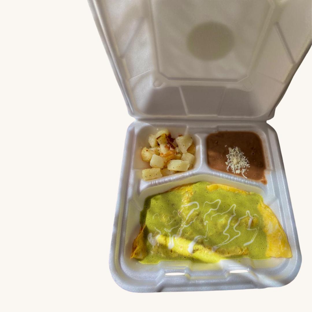 Combo Omelette y Jugo Naranja