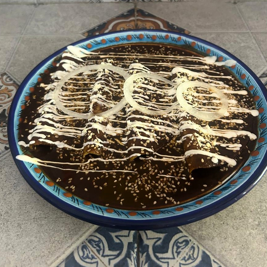 Enchiladas de mole