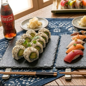 3 Tablas 30 Makis, 3 Gaseosas 600 ml