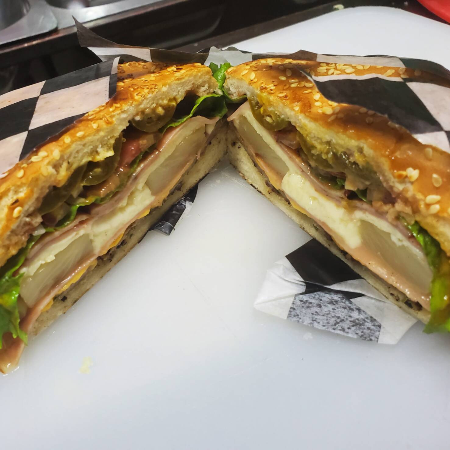 Hamburguesa Hawaiana