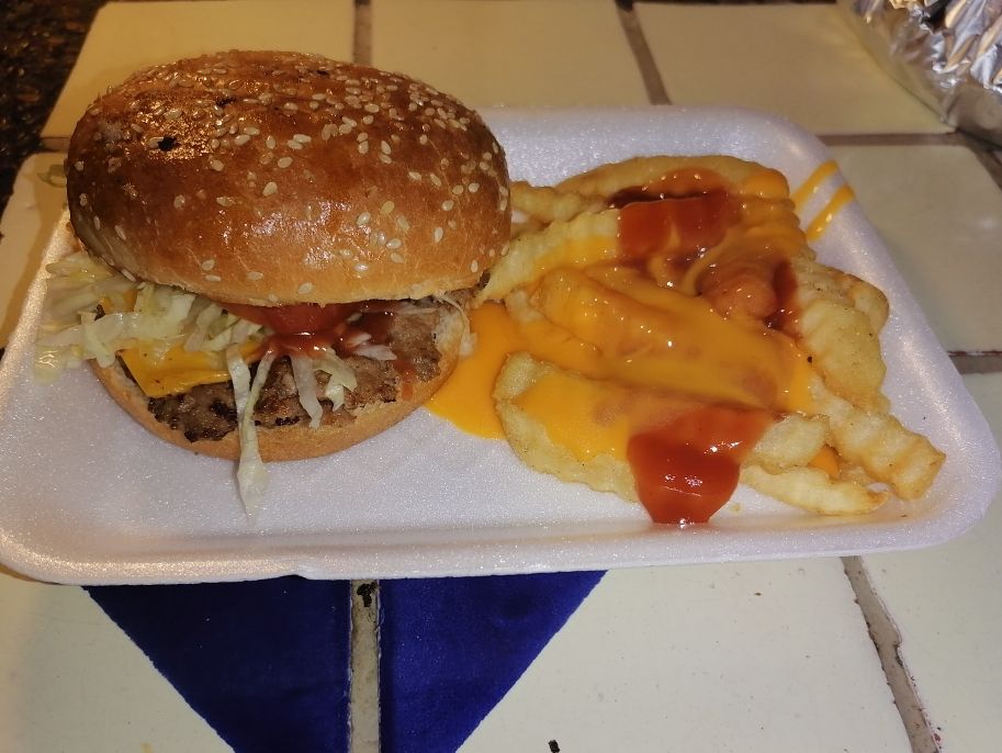 Hamburguesa con Papas
