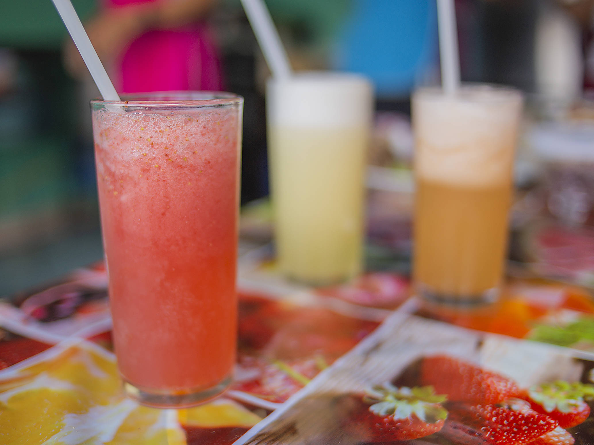 Agua de Fresa