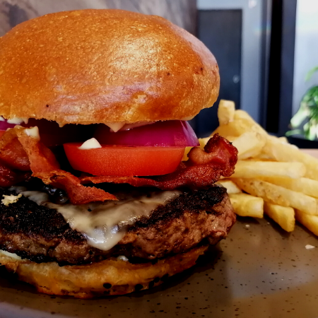 Combo Hamburguesa con Tocino + Refresco