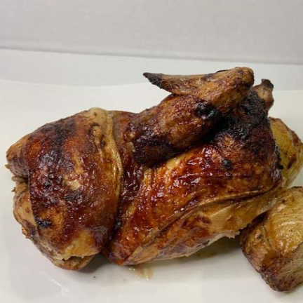 1/2 Medio Pollo Asado