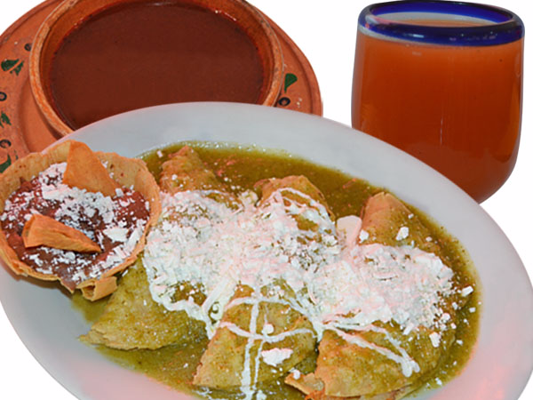 Combo 4 Enchiladas Verdes de Pescado