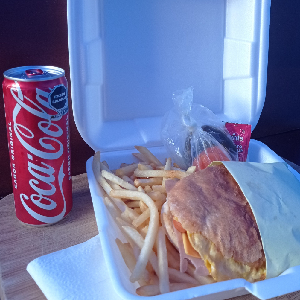 Chilanga+papas+Refresco