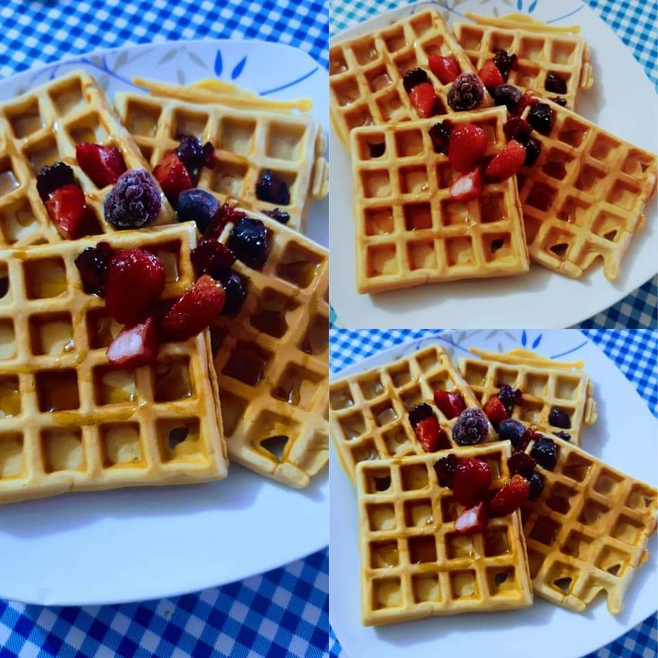 WAFFLES DE MIEL
