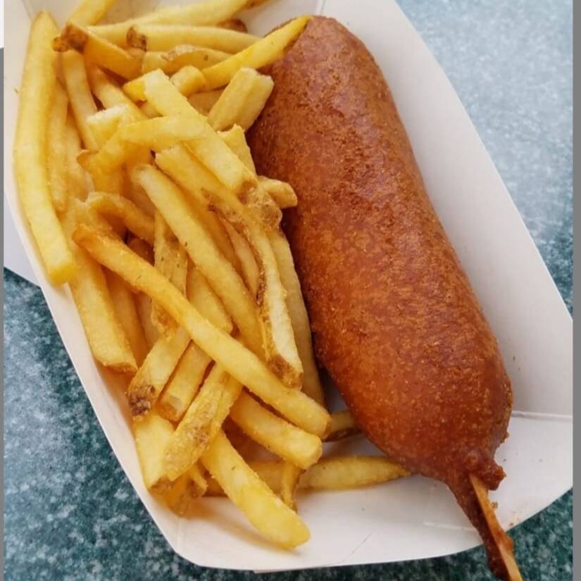 Banderilla con papas