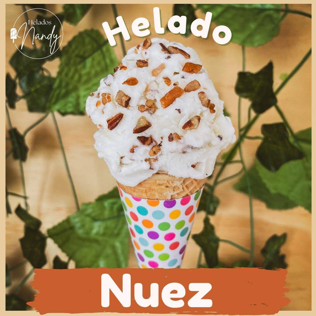 Helado de Nuez