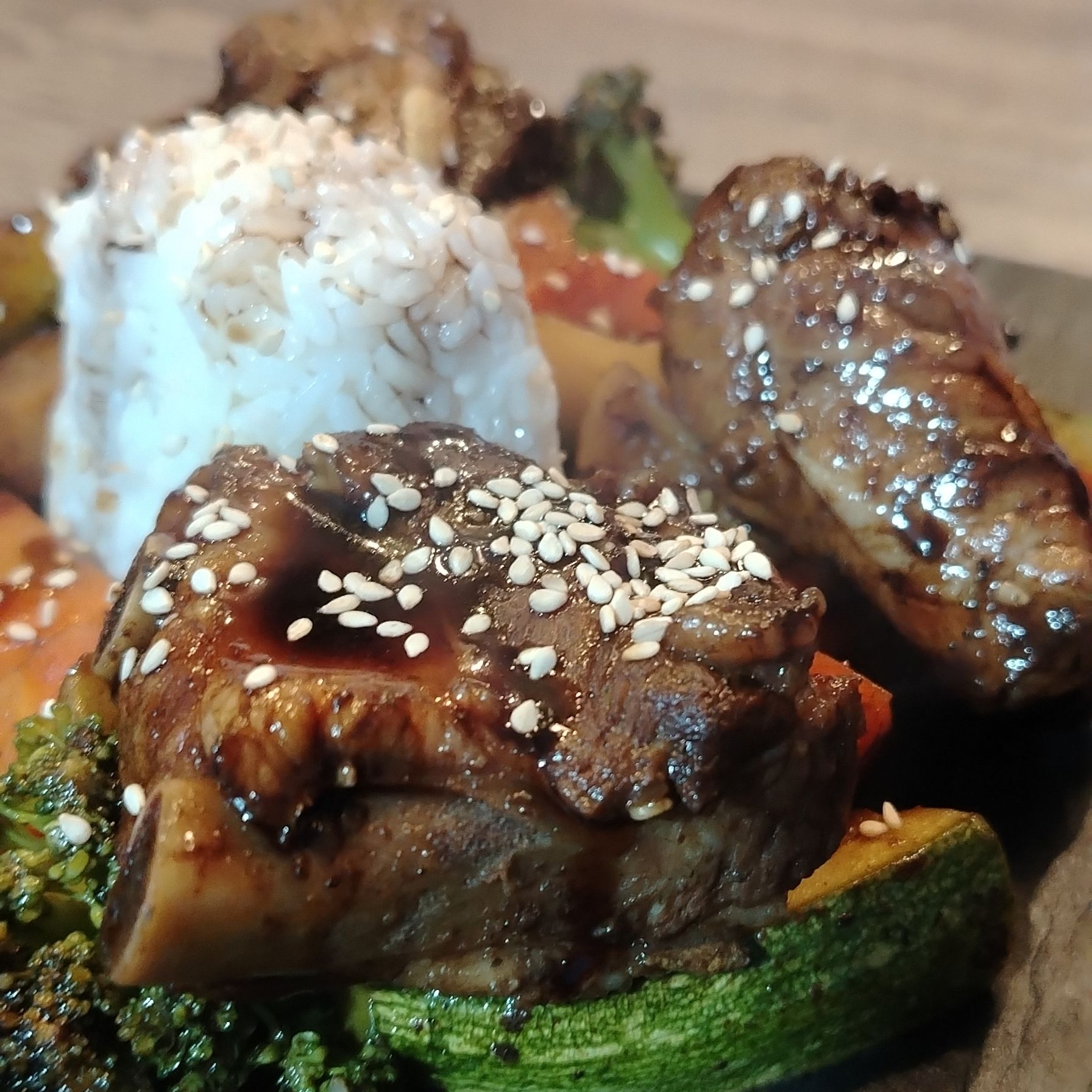 Costilla TeriYaki