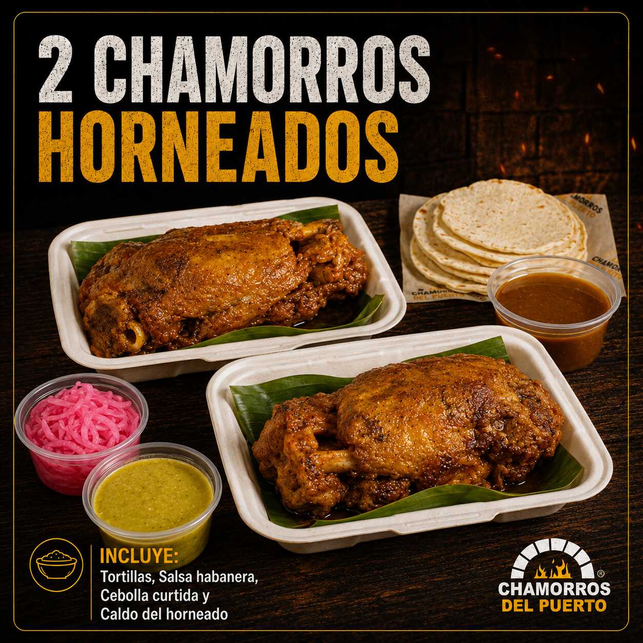 2 Chamorros Horneados
