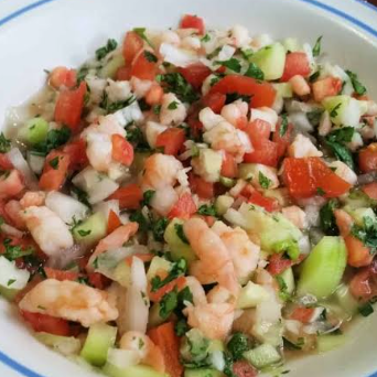 Ceviche de Camarón Medio Lt