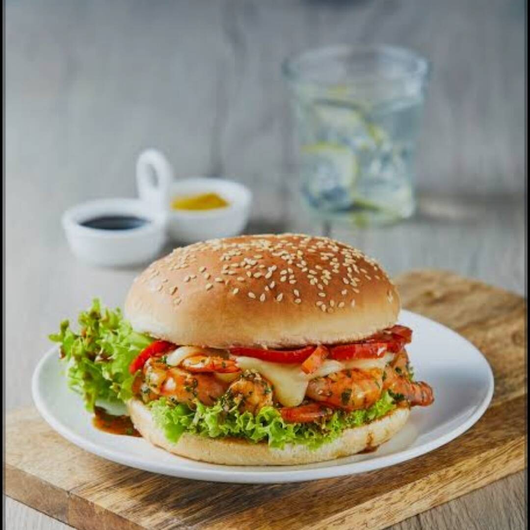 Hamburguesa de Camarón