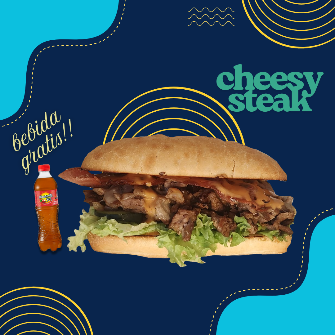 CHEESY STEAK COMBO