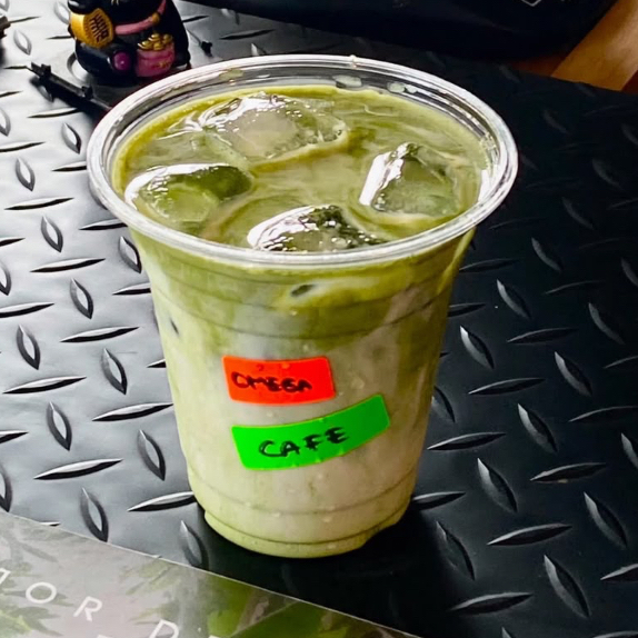 Matcha Latte Frío 12 Oz