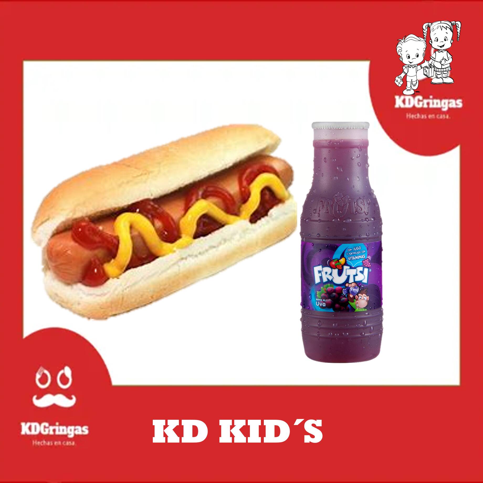 Combo Hot Dog Kd Kids