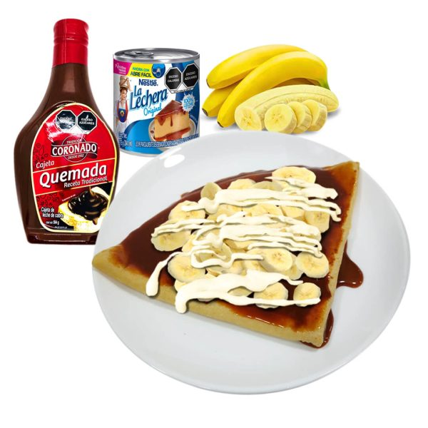 Crepa de Lechera & Cajeta C/ Fruta
