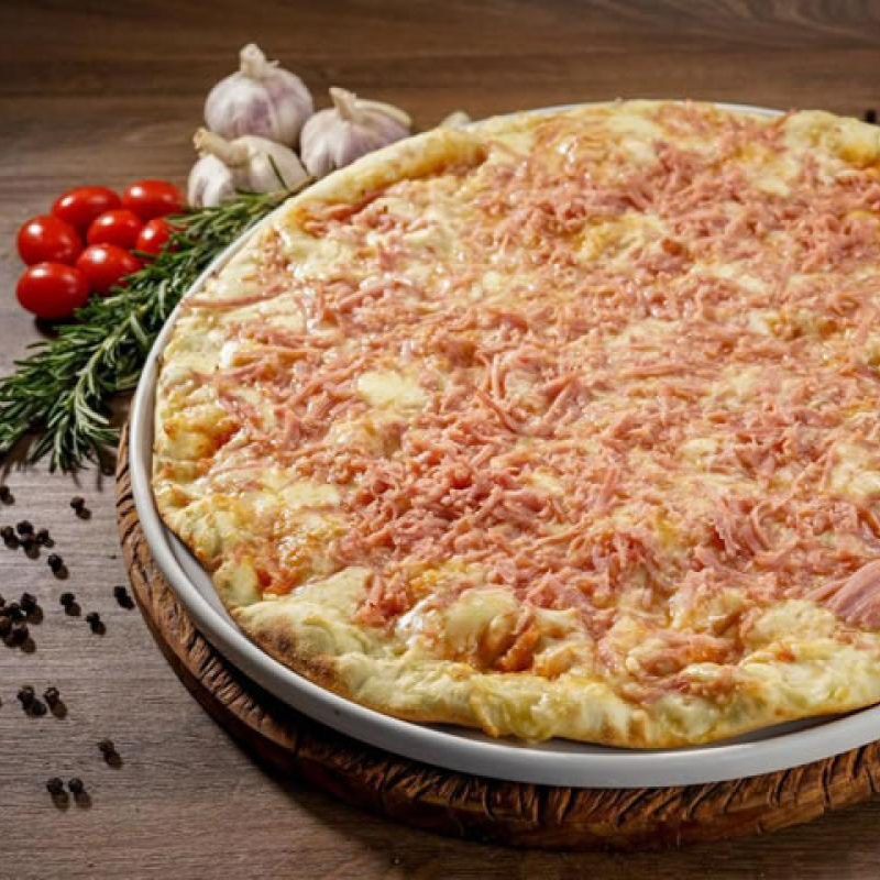 Mussarela, Presunto, Cebola e Oregano