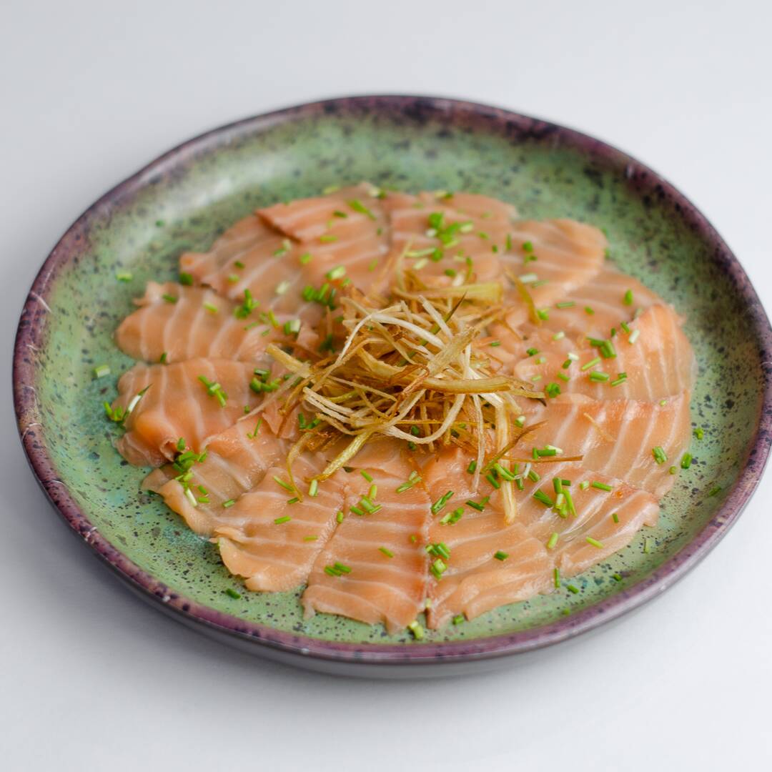 Sashimi de Salmón Corte Fino 70 Gramos