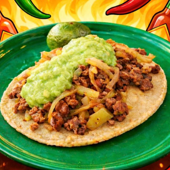 Taco de Bistec con Papas