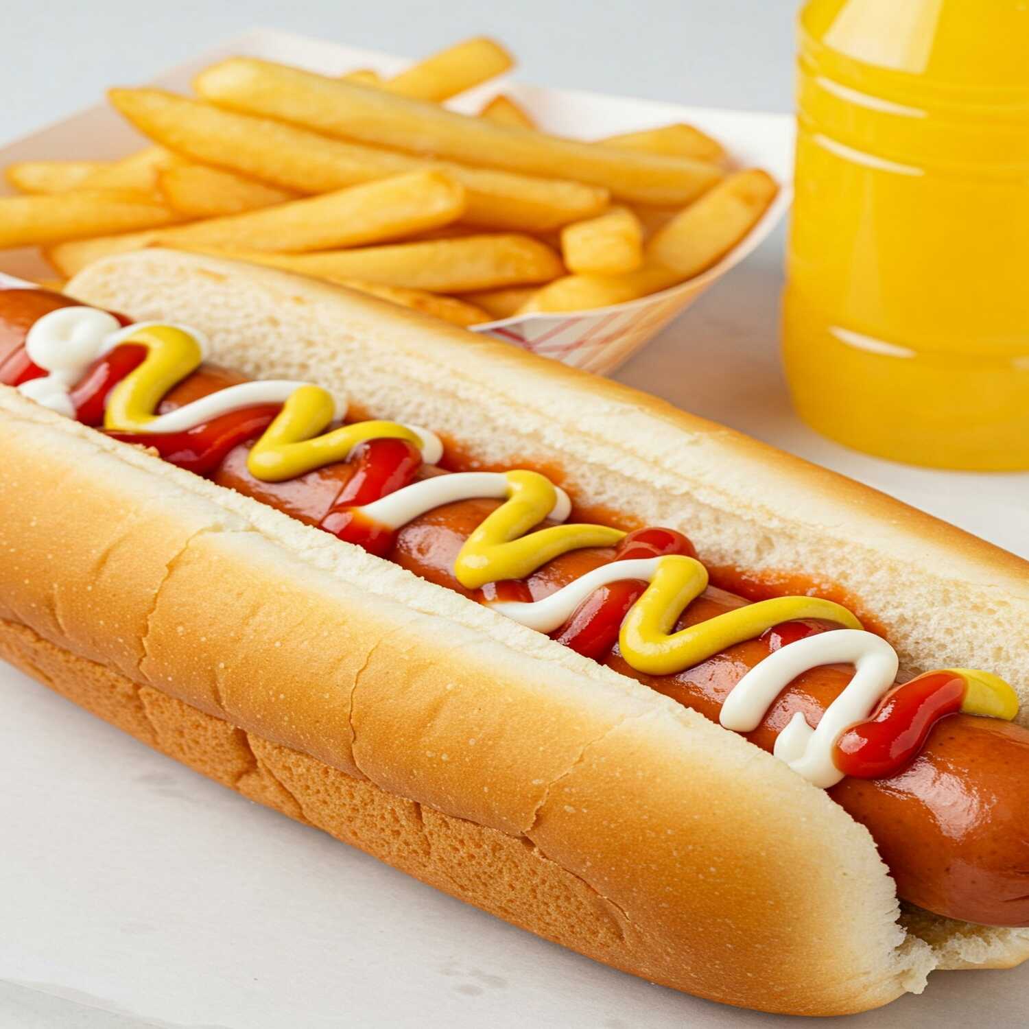 COMBO HOTDOG INDIVIDUAL, 1 PAPAS Y 1 BEBIDA