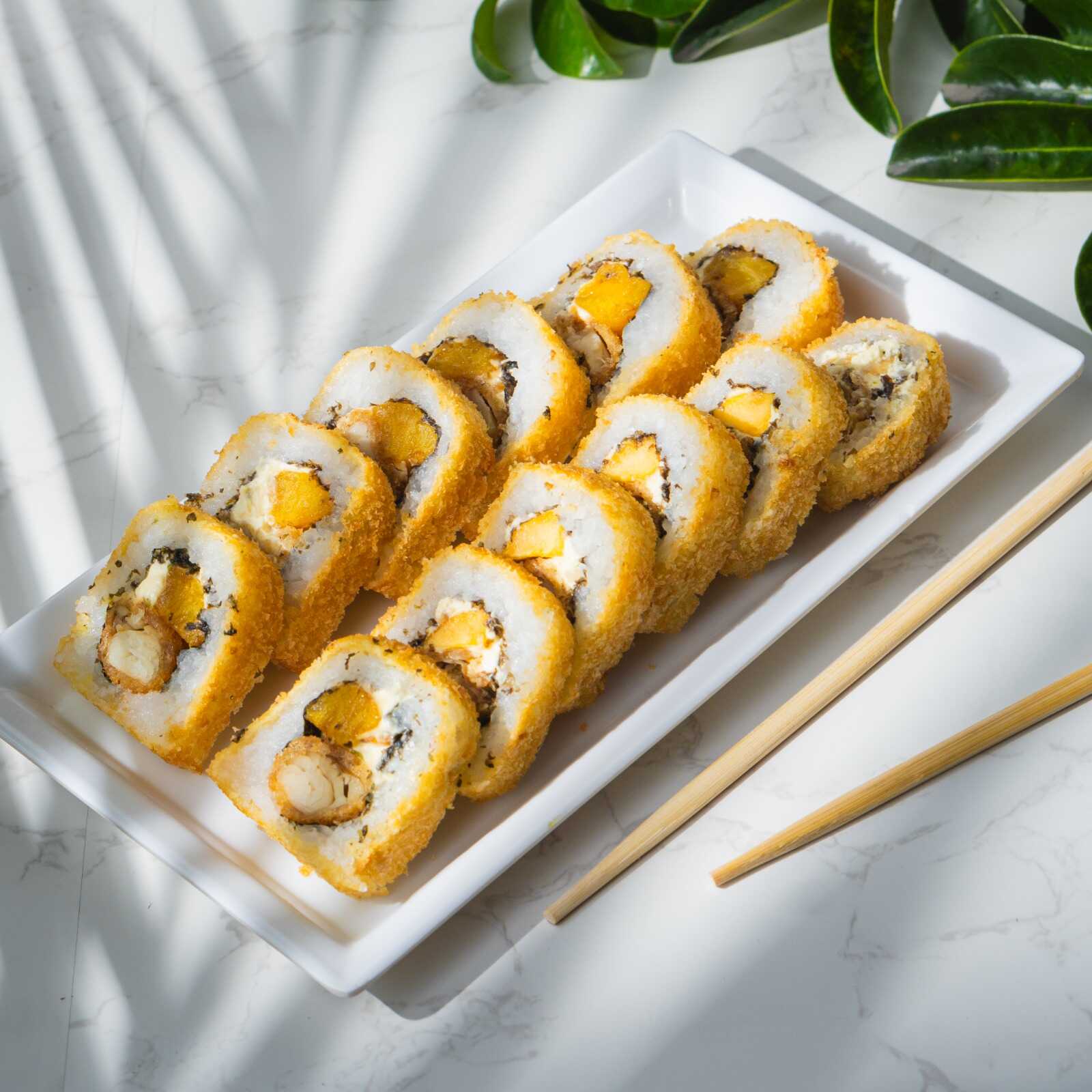 12 Bocados de Sushi Tilapia