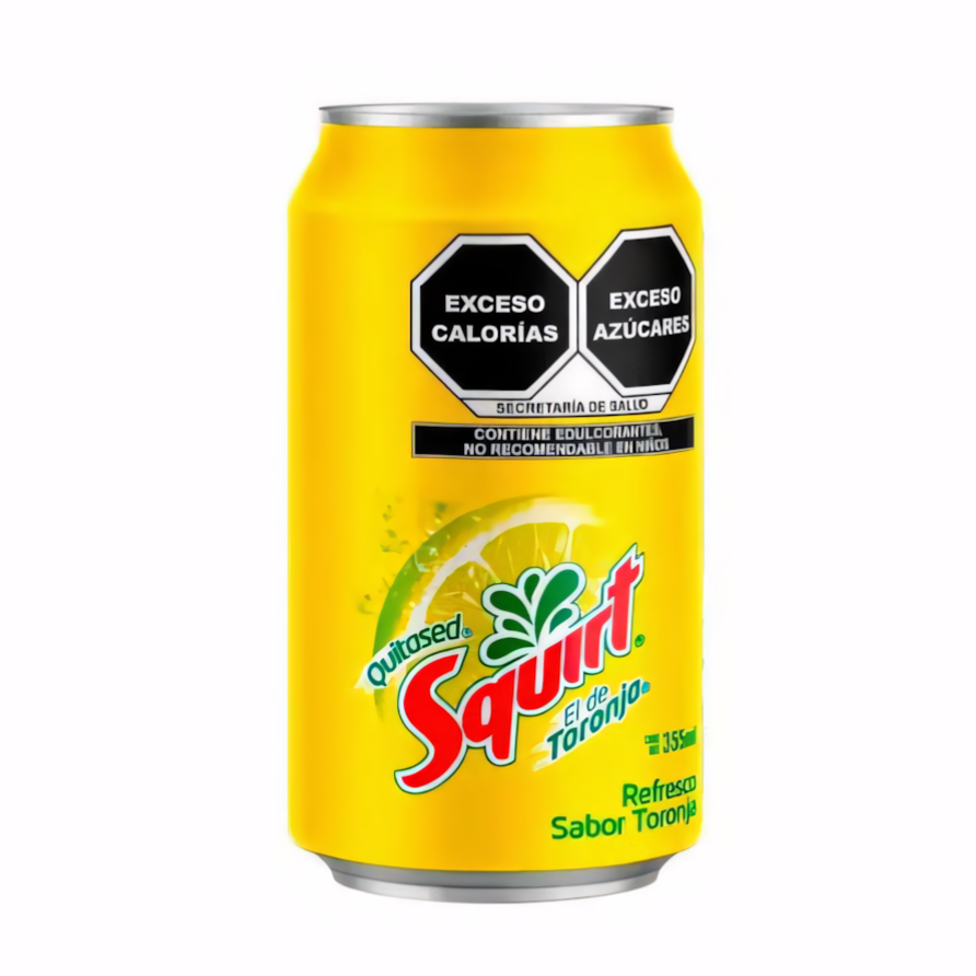 Lata 355 ml de Squirt