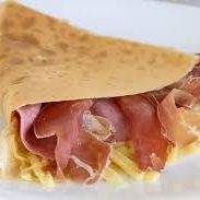 Crepa Queso Manchego + Jamón