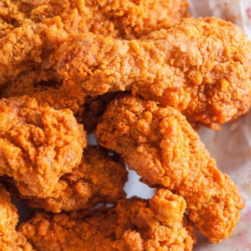12 piezas de pollo frito