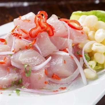 Ceviche de Pescado Lenguado