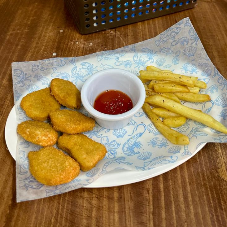 Nuggets de Pollo con Papas