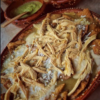 chilaquiles de pollo