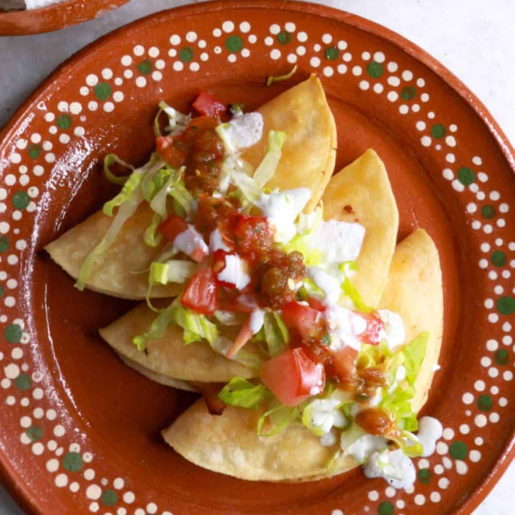 TACOS DORADOS ORDEN CON 5