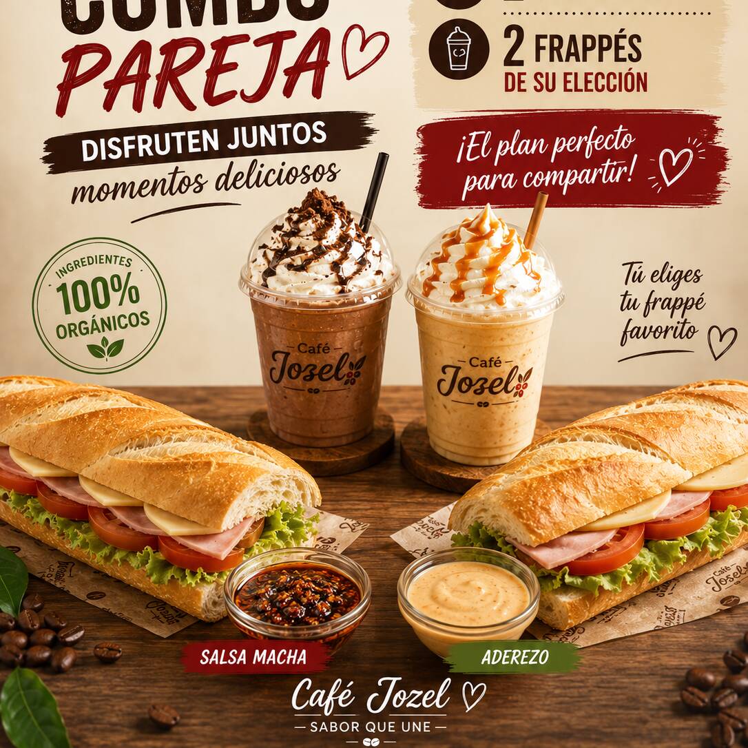 Duo frappé baguette