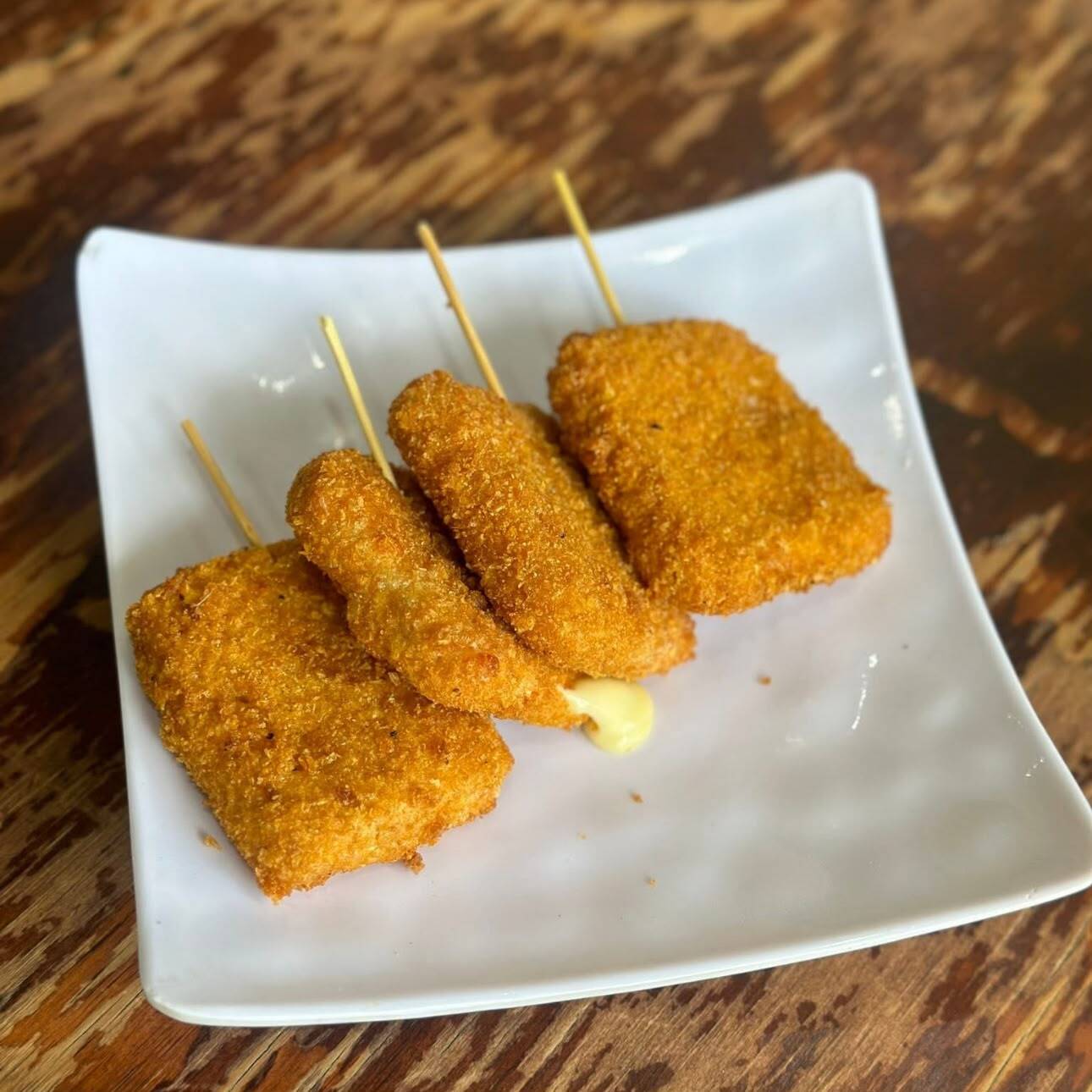 Kushiague de Queso y Plátano
