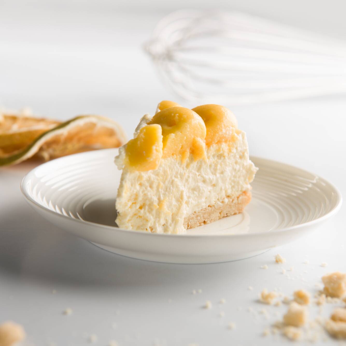 Porción Postre Cheesecake de Maracuyá 0%