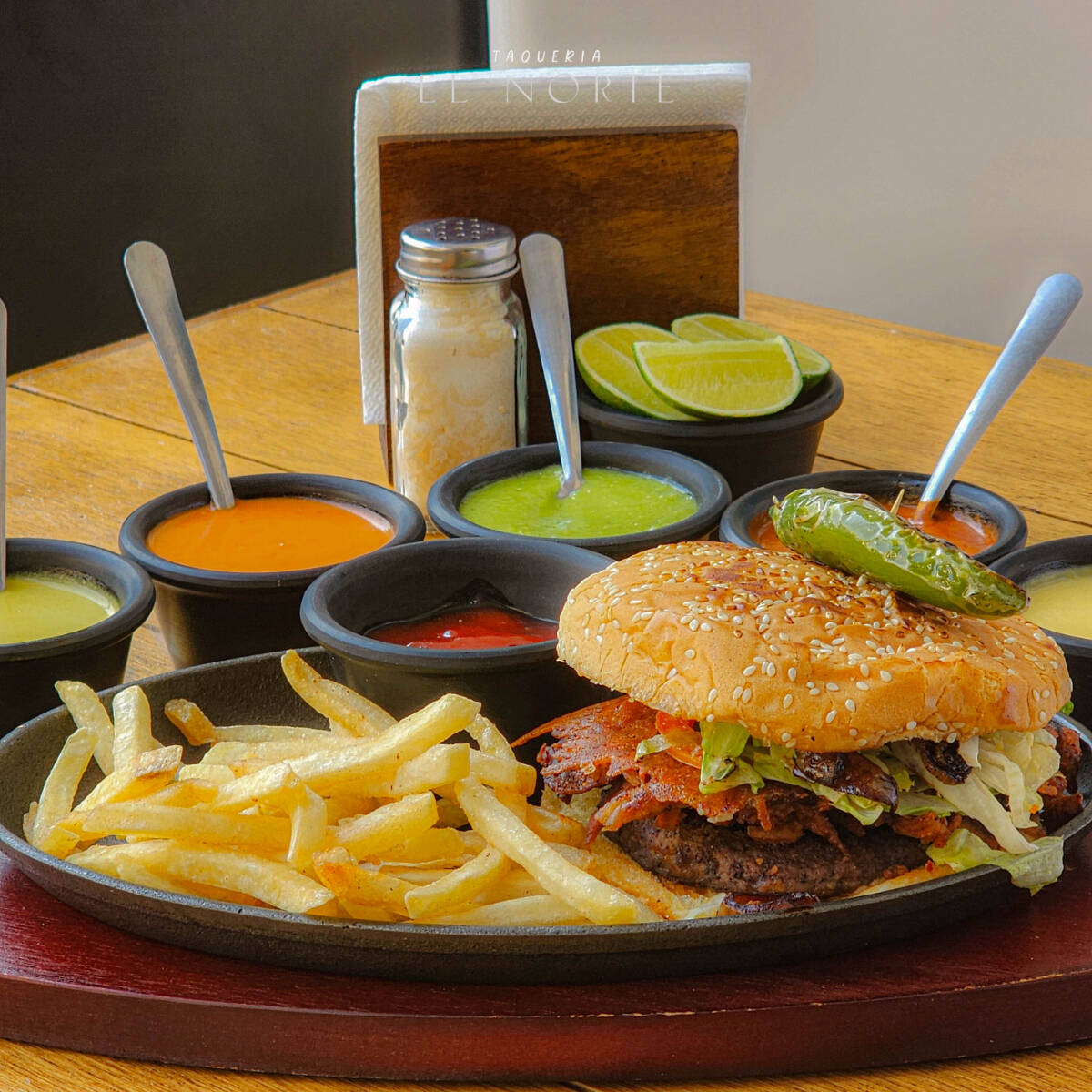 Hamburguesa de Pastor