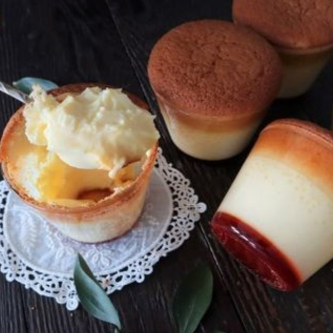Flan Horneado