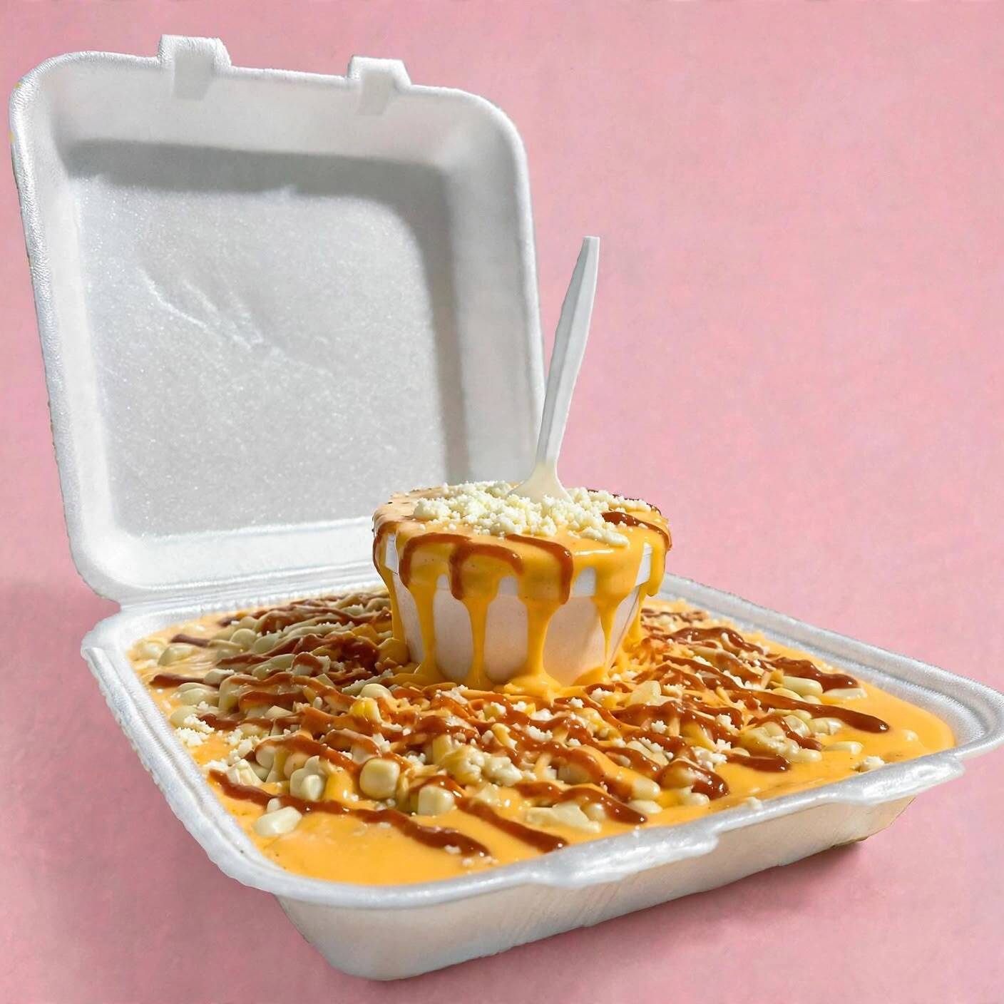 Elotes Chorreados