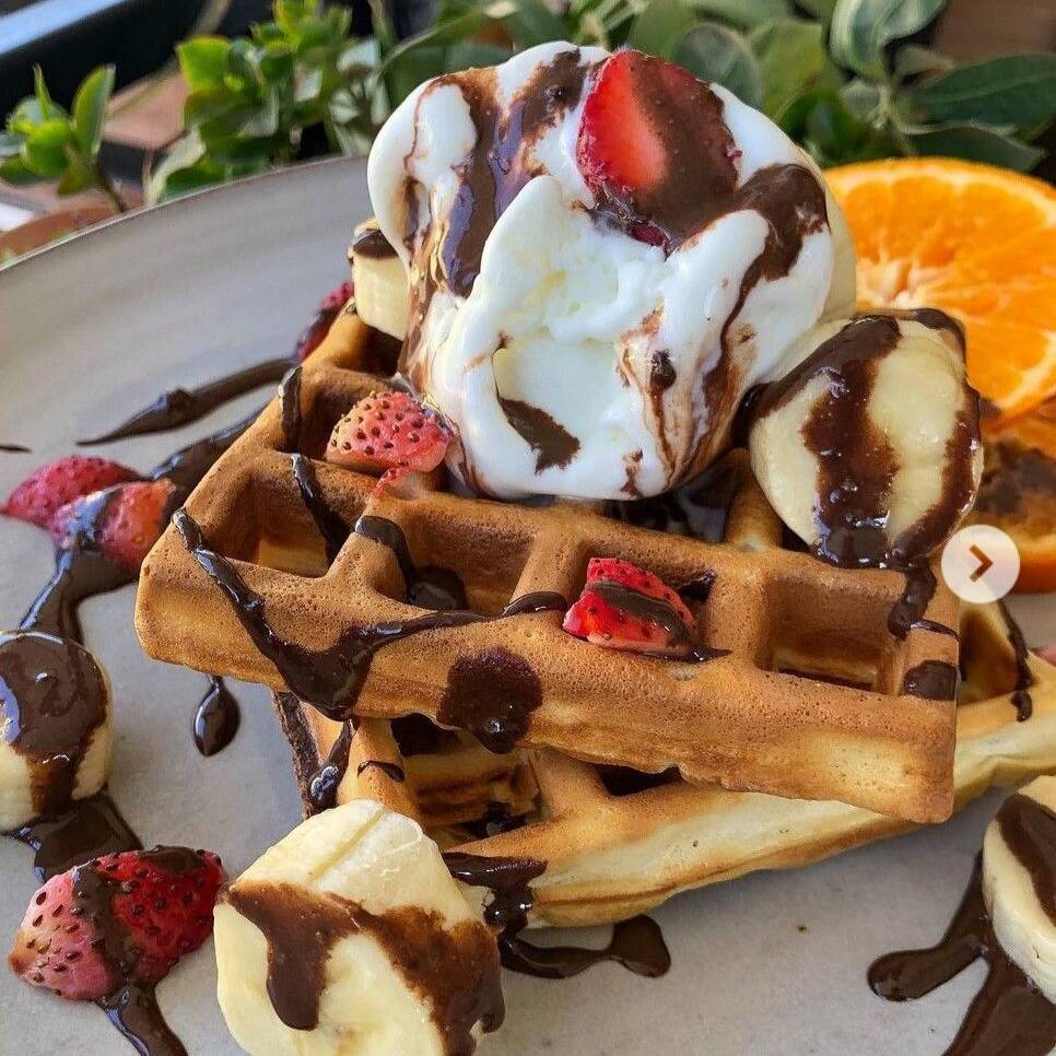 Waffle con NIEVE