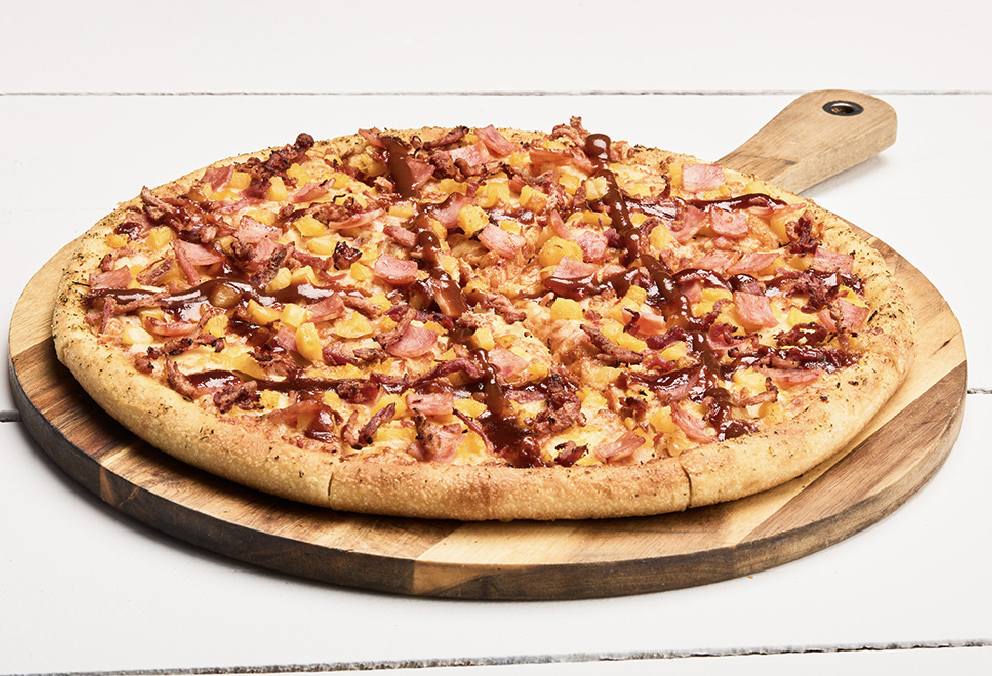 Pizza Cerdo dulce BBQ