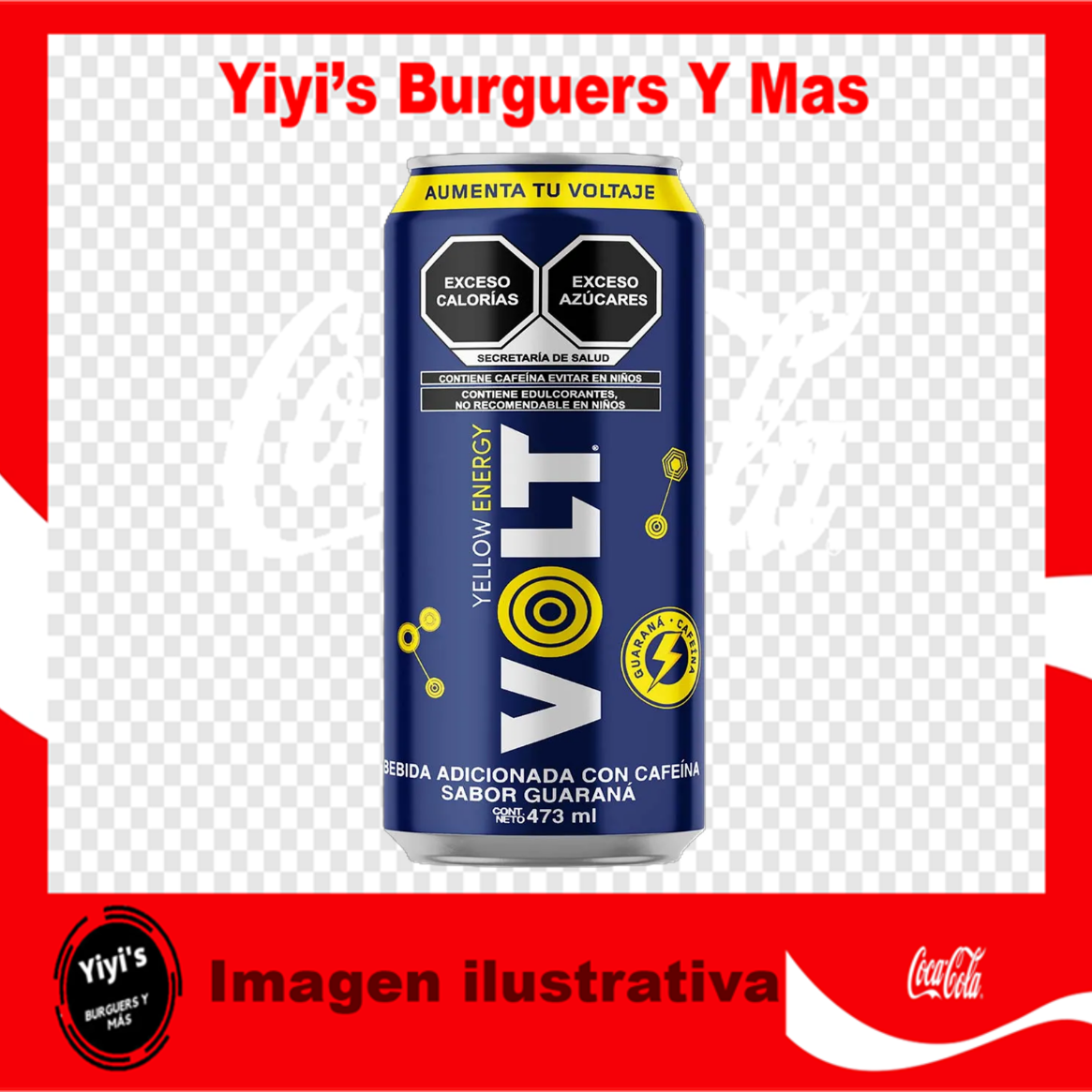 Volt Yellow Sabor Guarana 473ml