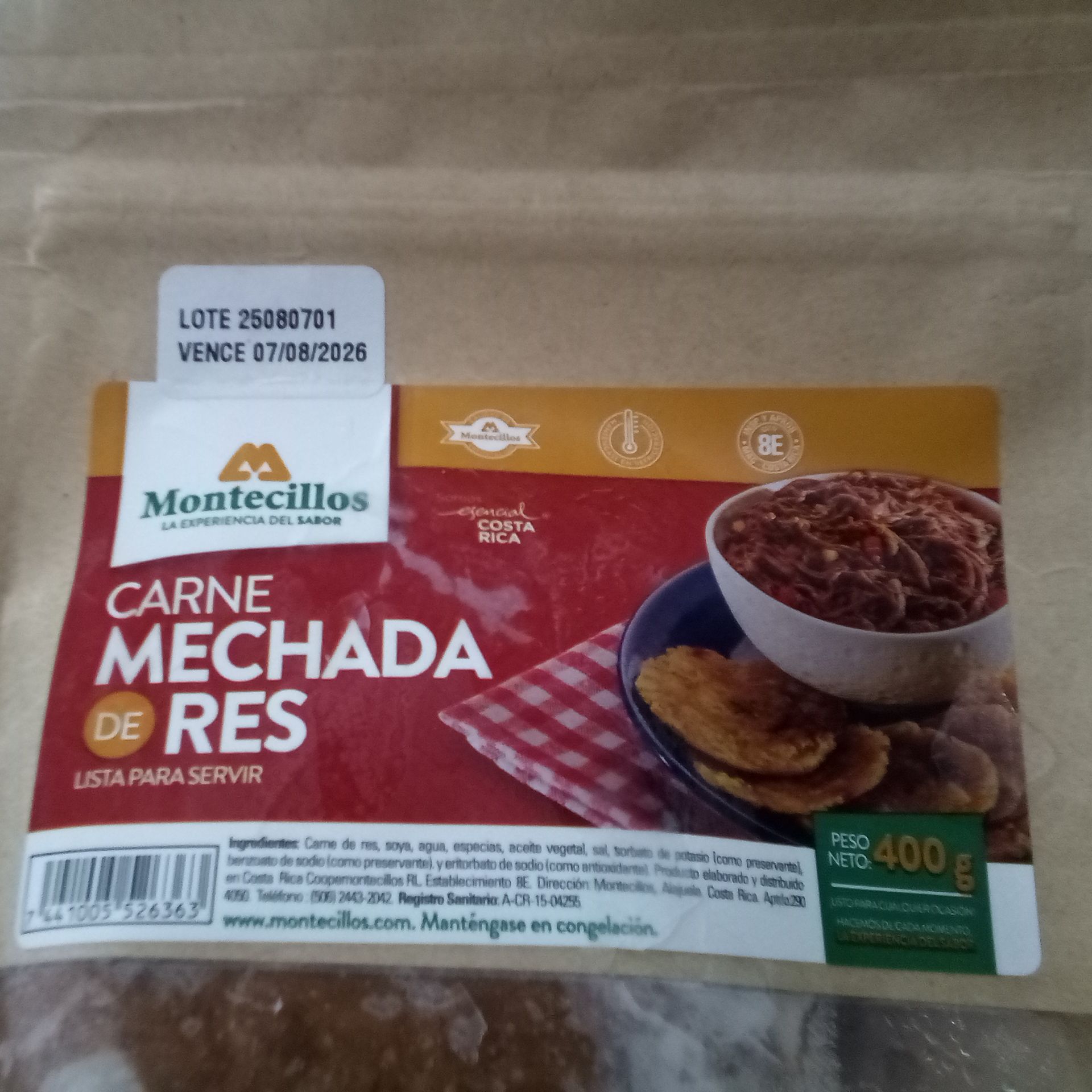 Carne Mechada De Res 400g