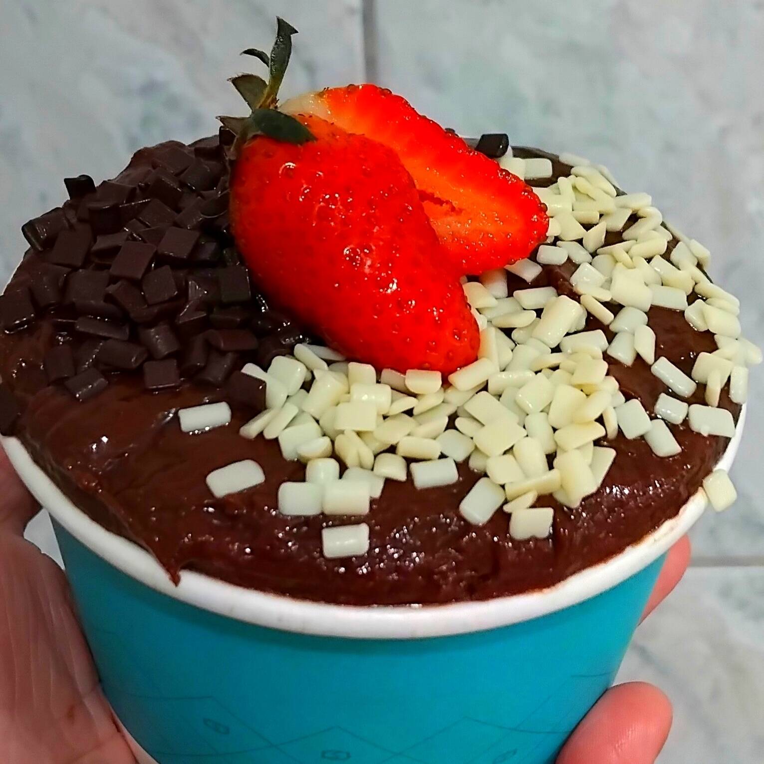 Massa de branca com recheios de Ninho com Nutella