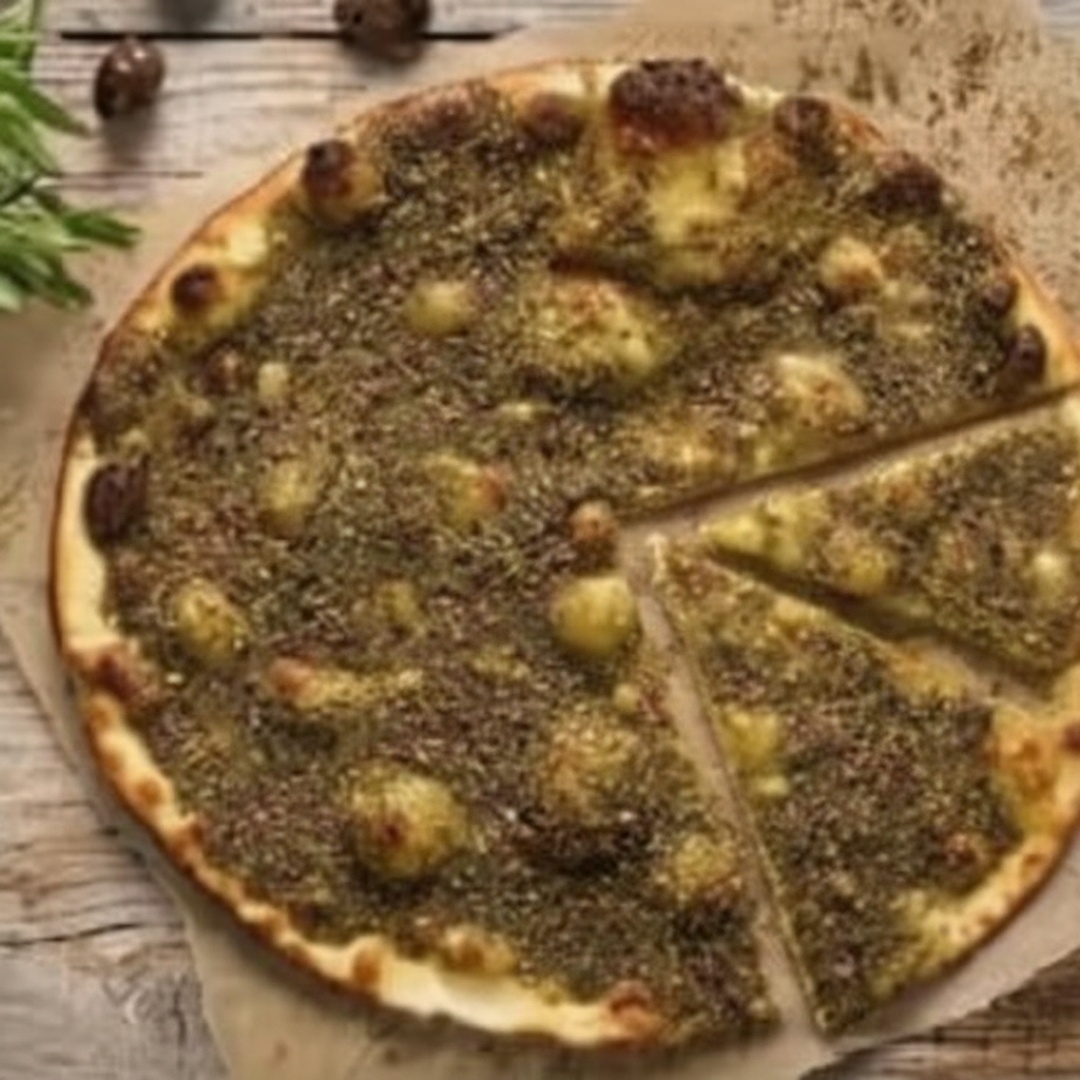 Deliciosa esfiha de zattar fresquinhas de primeira qualidade, Assada na hora na perfeição! Ideal para vegetarianos e veganos
